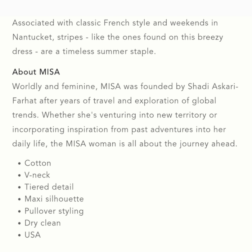 Anthropologie Kensie Tiered Maxi Dress x MISA - Picture 9 of 9